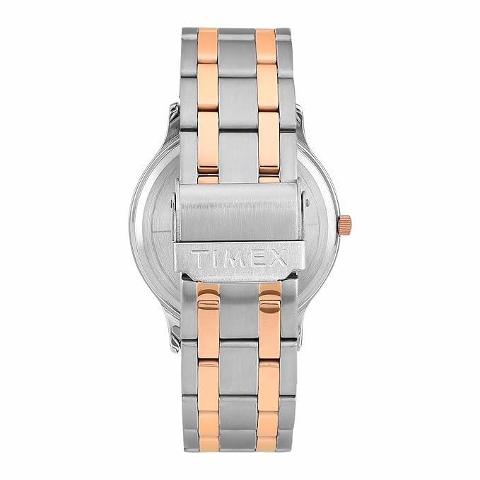 TIMEX Trendline Round 42mm Black Dial Analog Watch  - For Men TWTG10518