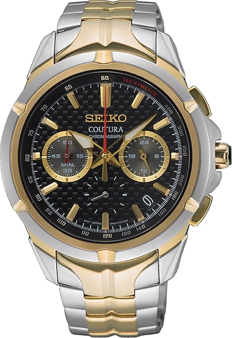 Seiko COUTURA Chronograph Quartz Men Watch SSB434P9
