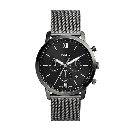 Fossil Neutra Chrono Grey Quartz Stainless Steel Watch FS5699I