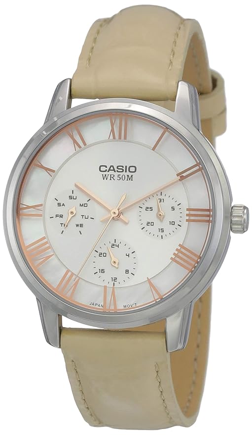 Casio Enticer Ladies Analog Silver Dial Women's Watch - LTP-E315L-7A2VDF(A1249)