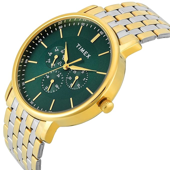 TIMEX Trendline Green Round Dial Analog Men's Watch - TWTG12806