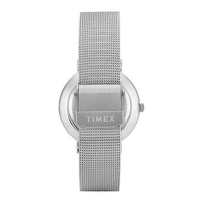 TIMEX Analog Watch for Woman with Round Dial & Water Resistant TWEL12920