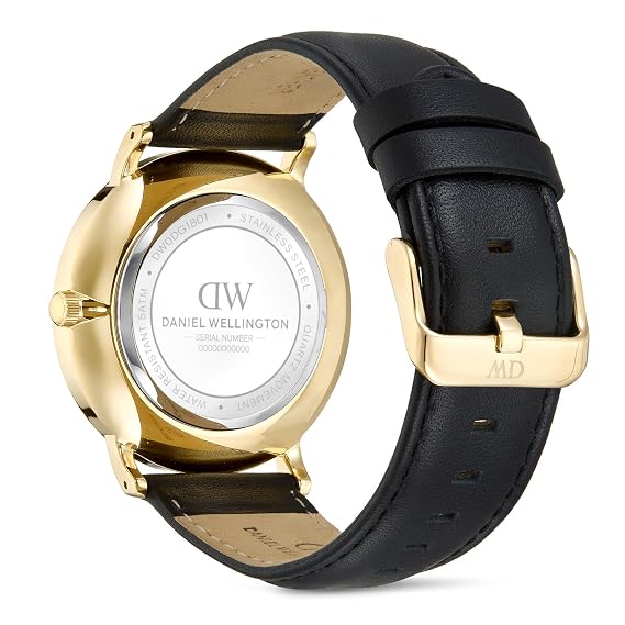 Daniel Wellington Round 42mm Black Dial Analog Men Watch - DW0DG1801
