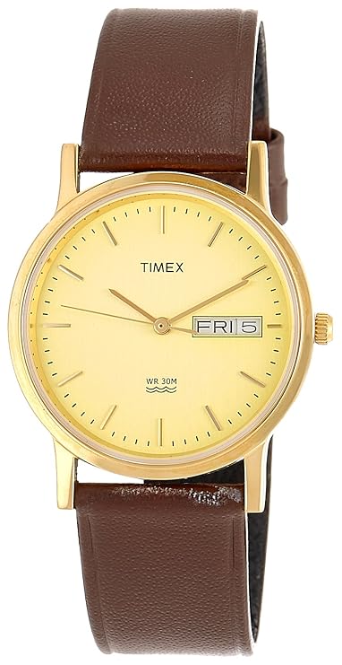 TIMEX Classics Analog Watch for Men with Round Dial A501