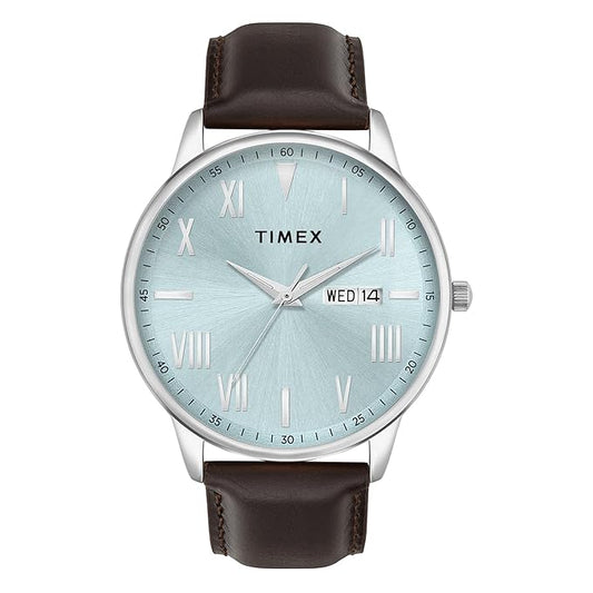 TIMEX Trendline Round 43mm Blue Dial Analog Men Watch - TWTG12113