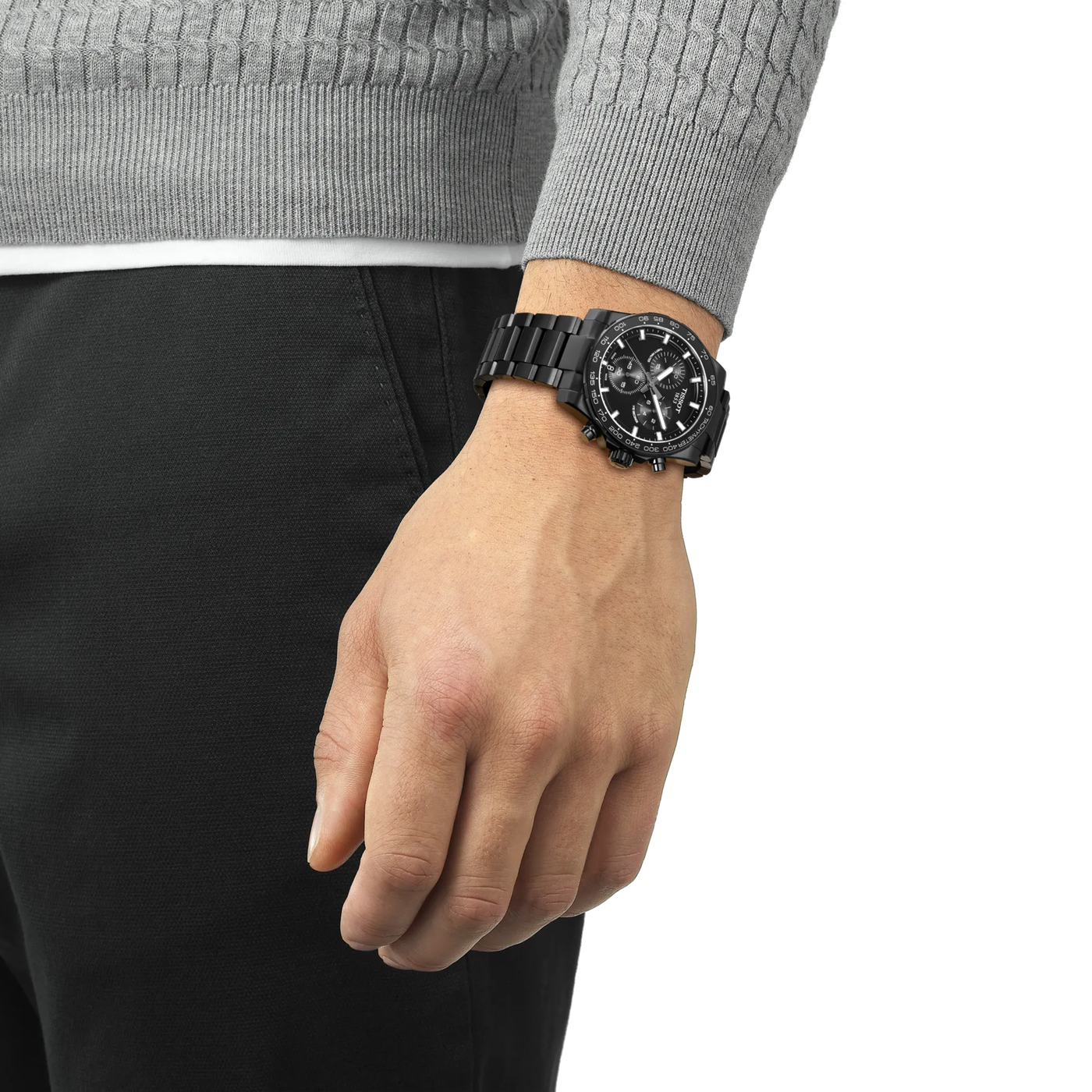 Tissot Supersport Chrono Mens Quartz 42mm Watch T125.417.33.051.00