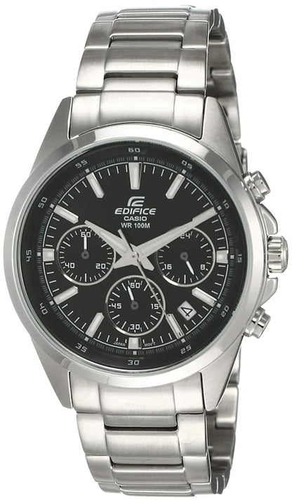 Casio Edifice Chronograph Black Dial Men's Watch - EFR-527D-1AVUDF (EX098)