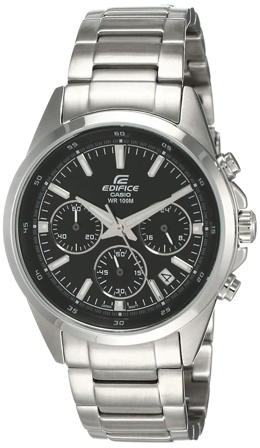 Casio Edifice Chronograph Black Dial Men's Watch - EFR-527D-1AVUDF (EX098)