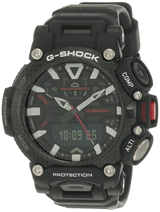 Casio G-Shock Analog-Digital Black Dial Men's Watch - GR-B200-1ADR (G1072)