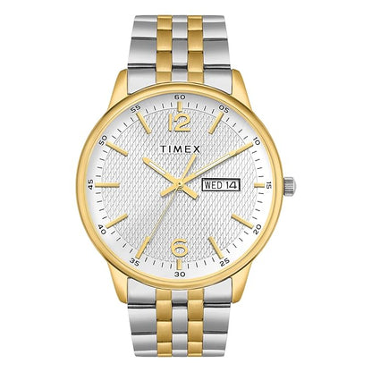 TIMEX Trendline Silver Round Dial Analog Watch  - For Men TWTG12112