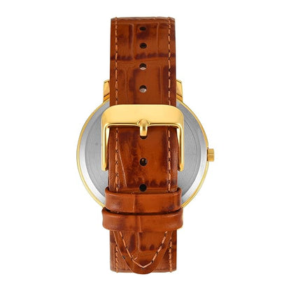 TIMEX Analog Watch for Man with Silver Tone Round TW0TG8026