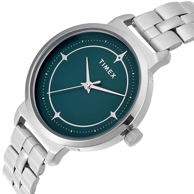 TIMEX Analog Watch for Woman with Round Dial & Water Resistant TWTL14200