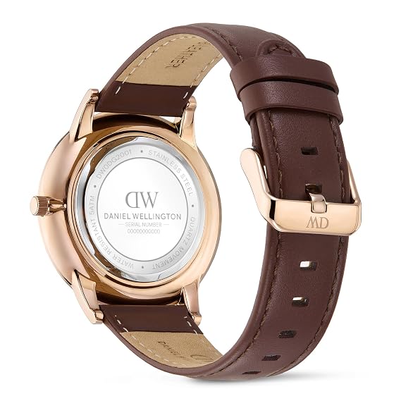 Daniel Wellington Round 42mm Black Dial Analog Men Watch - DW0DG2001