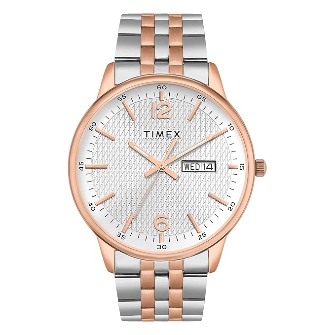 TIMEX Trendline Silver Round Dial Analog Men's Watch - TWTG12111