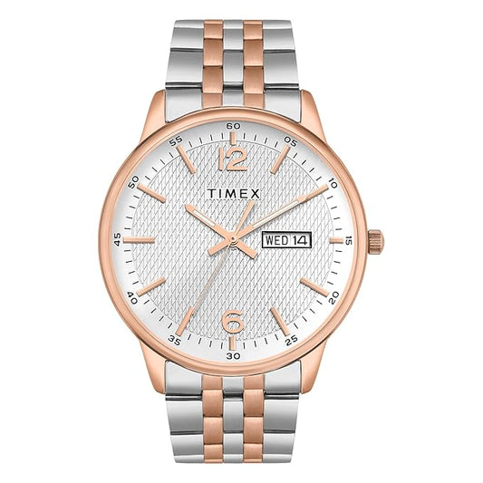 TIMEX Trendline Silver Round Dial Analog Men's Watch - TWTG12111