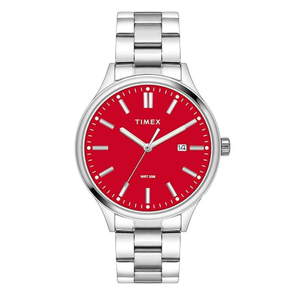TIMEX Analog Watch for Men with Round Dial & Water Resistant Man's Wrist Watches - TWEG18431