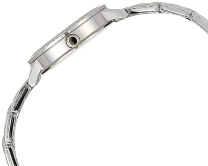 CITIZEN Stainless Steel Analog Blue Dial Women Watch-El3040-55L, Silver Band
