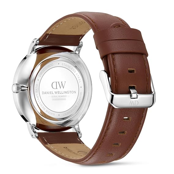 Daniel Wellington Round 42mm Blue Dial Analog Men Watch - DW0DG1800