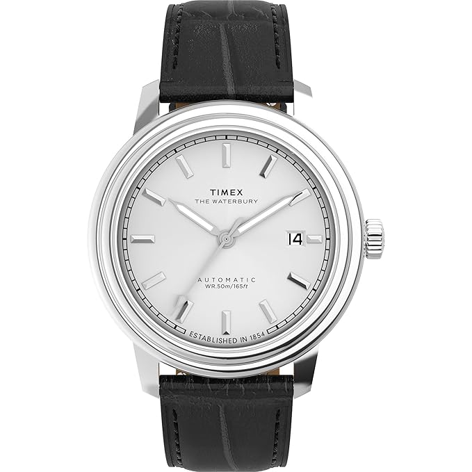 TIMEX Waterbury Metropolitan Mechanical Automatic Watch for Men TW2Y22900UJ