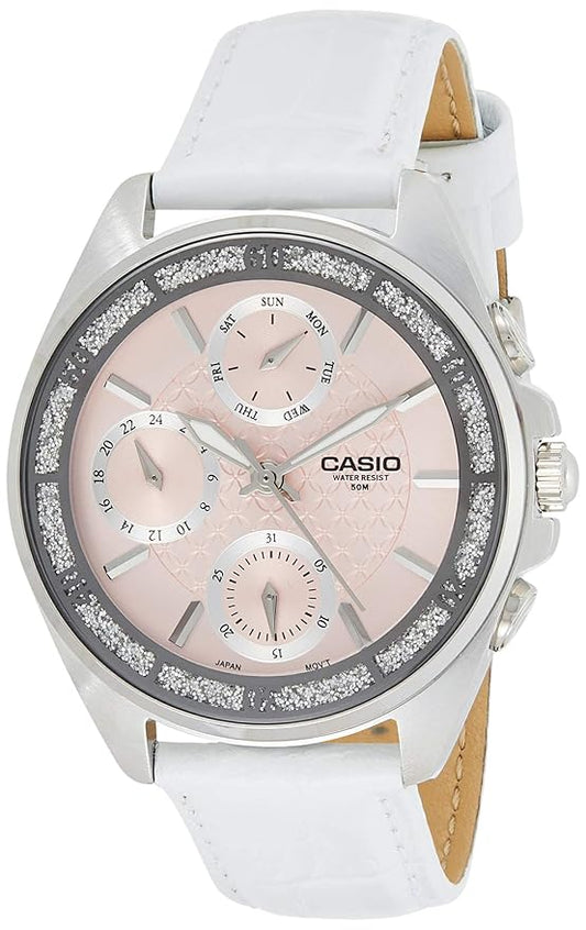 Casio Enticer Ladies Analog White Dial Women's Watch - LTP-2086L-7AVDF(A860)