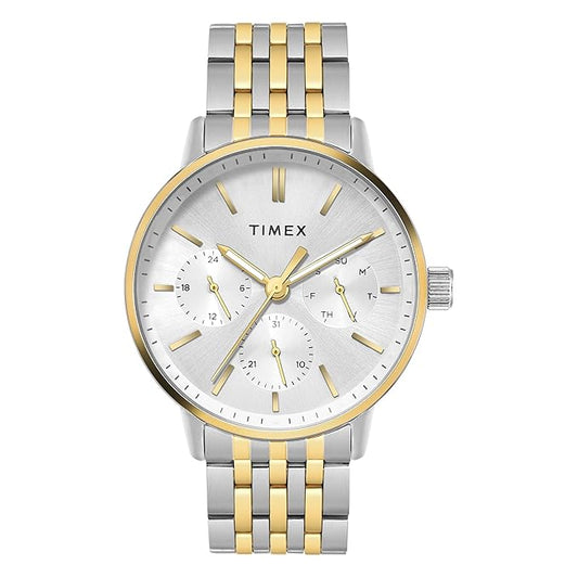 TIMEX Trendline Round 41mm Silver Dial Analog Watch  - For Men TWEG25408