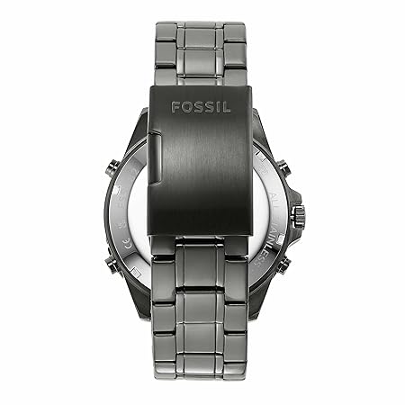 Fossil Garrett Analog-Digital Black Dial Men's Watch-FS5782