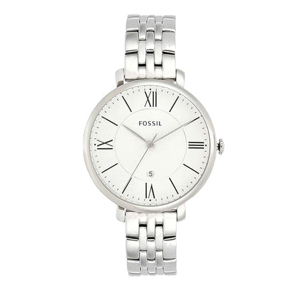 Fossil Analog White Dial Women's Watch - ES3433I
