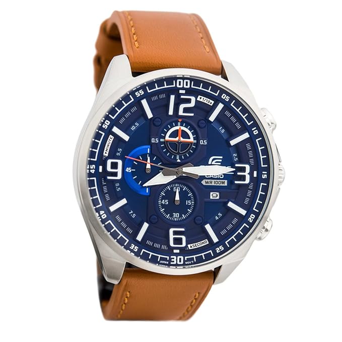 Casio Edifice Analog Blue Dial Men's Watch - EFR-555L-2AVUDF (EX344)