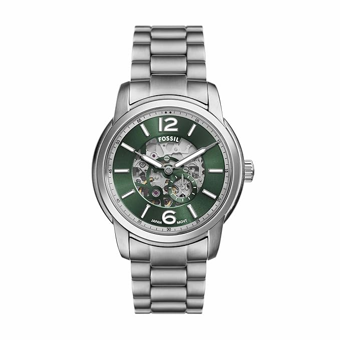 Fossil Heritage Silver Watch ME3262
