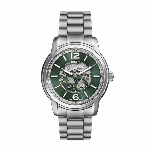 Fossil Heritage Silver Watch ME3262