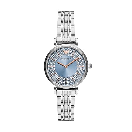 Emporio Armani Stainless Steel Analog Blue Dial Women Watch AR11594