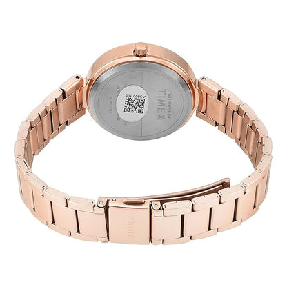 TIMEX Analog Watch for Woman with Round Dial & Water Resistant Women's Wrist Watches - TWEL18724