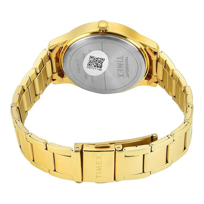Timex Trendline Women Quartz Green Dial Multi-Function Stainless Steel Watch TW000Q821
