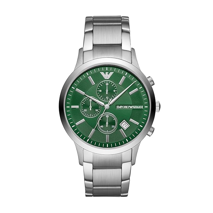 Emporio Armani Analog Green Dial Men's Watch-AR11507I