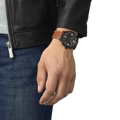 Tissot Chronograph Men's Watch (Black Dial) T1166173605700