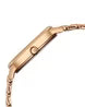 Titan Neo Quartz Analog Maroon Dial Rose Gold Metal Strap Watch For Women nu2648wm11