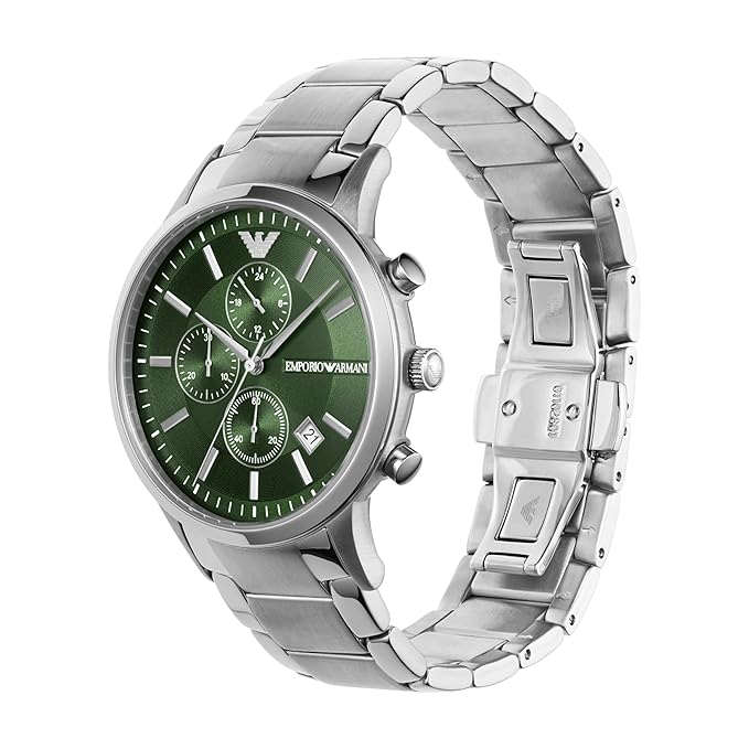 Emporio Armani Analog Green Dial Men's Watch-AR11507I