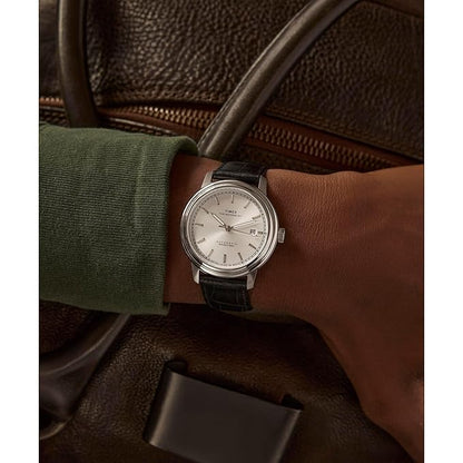 TIMEX Waterbury Metropolitan Mechanical Automatic Watch for Men TW2Y22900UJ