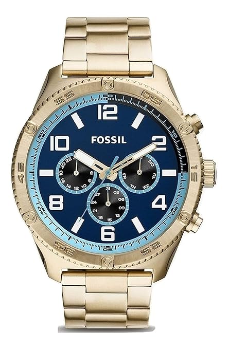 Fossil Analog Blue Dial Men's Watch-BQ2531