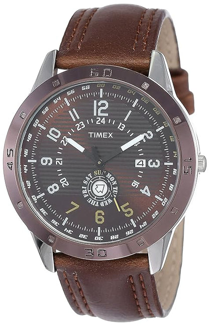 TIMEX Analog Watch for Men with Round Dial TI000U90300