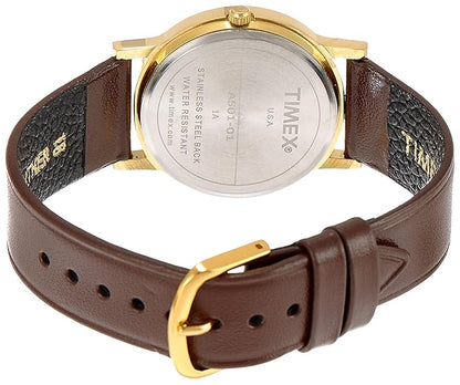 TIMEX Classics Analog Watch for Men with Round Dial A501