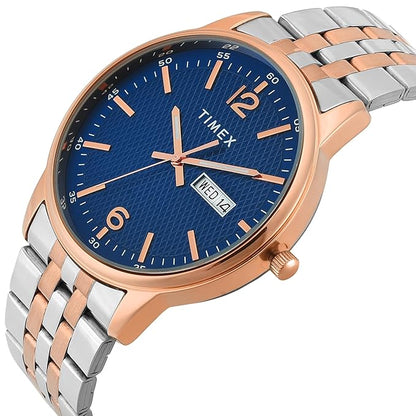 TIMEX Trendline Blue Round Dial Analog Men's Watch - TWTG12110