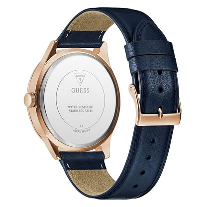 GUESS Dex Analog Watch for Men with Round Dial & Water Resistant Man's Wrist Watches GW0846G2