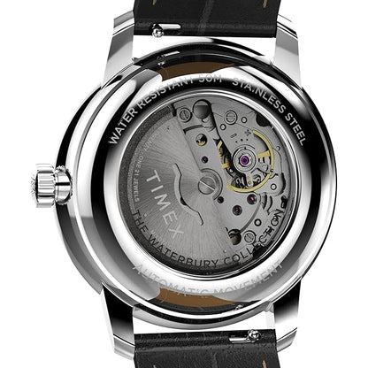 TIMEX Waterbury Metropolitan Mechanical Automatic Watch for Men TW2Y22900UJ
