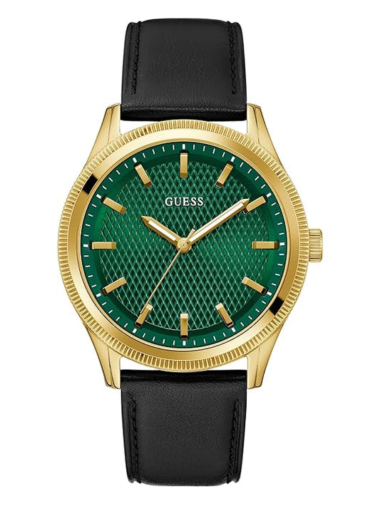 GUESS Dex Green Round Dial Analog Men's Watch - GW0846G1