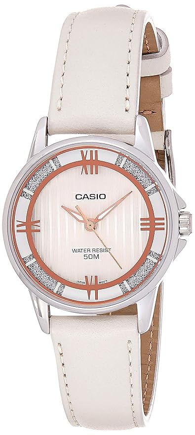 Casio Enticer Ladies Analog White Dial Women's Watch - LTP-1391L-7A2VDF(A1307)