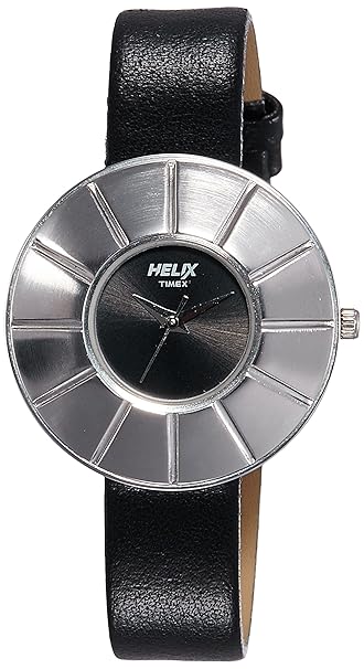 Helix Analog Black Dial Women's Watch - TI025HL0100