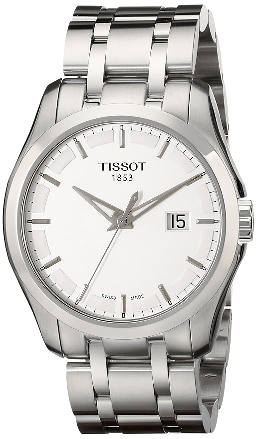 Tissot Men's T0354101103100 Couturier Stainless Steel Bracelet Watch