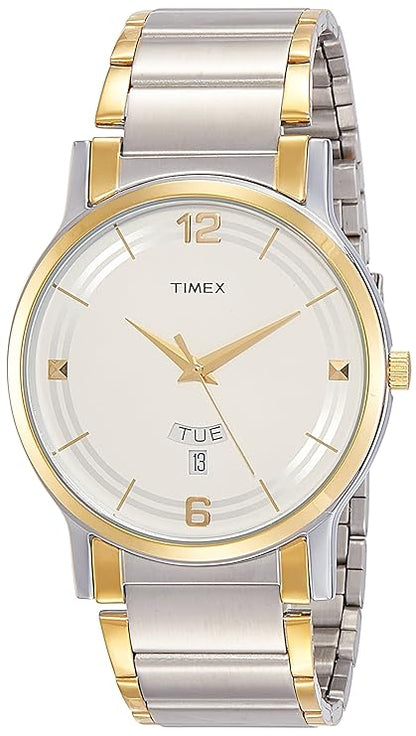 TIMEX Trendline Round 39mm Silver Dial Analog Watch  - For Men TW000R424