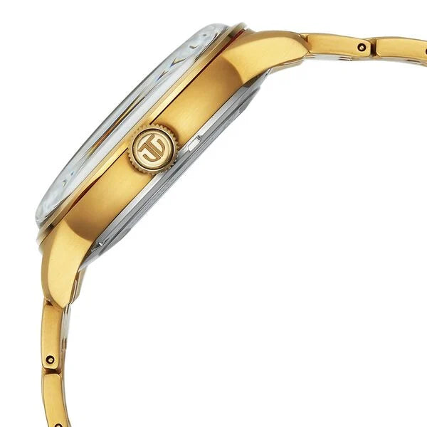 Titan Aurelian Concealed Automatic Analog Stainless Steel Strap Watch for Men 90110ym02